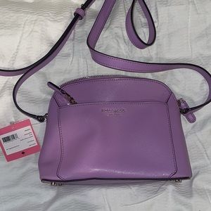 Kate spade purple crossbody purse brand new with tags!